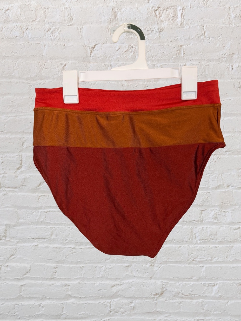 Swimsuits For All x GabiFresh Rust Terracotta Colorblock Bikini Bottom Sz 10 - Picture 3 of 5